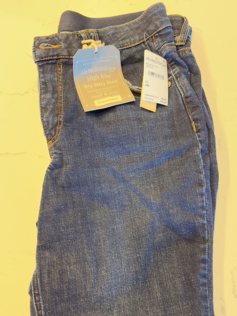Democracy Slim Blue Denim Jeans